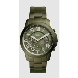 Correa de reloj Fossil FS5375 Acero inoxidable Verde 22mm